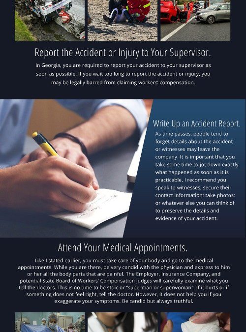 What Should I do if I get hurt on the Job? [infographic]